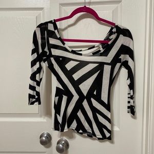 GUESS- Color Design Blouse- Size S